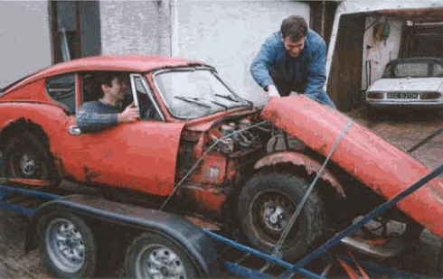Red Triumph GT6